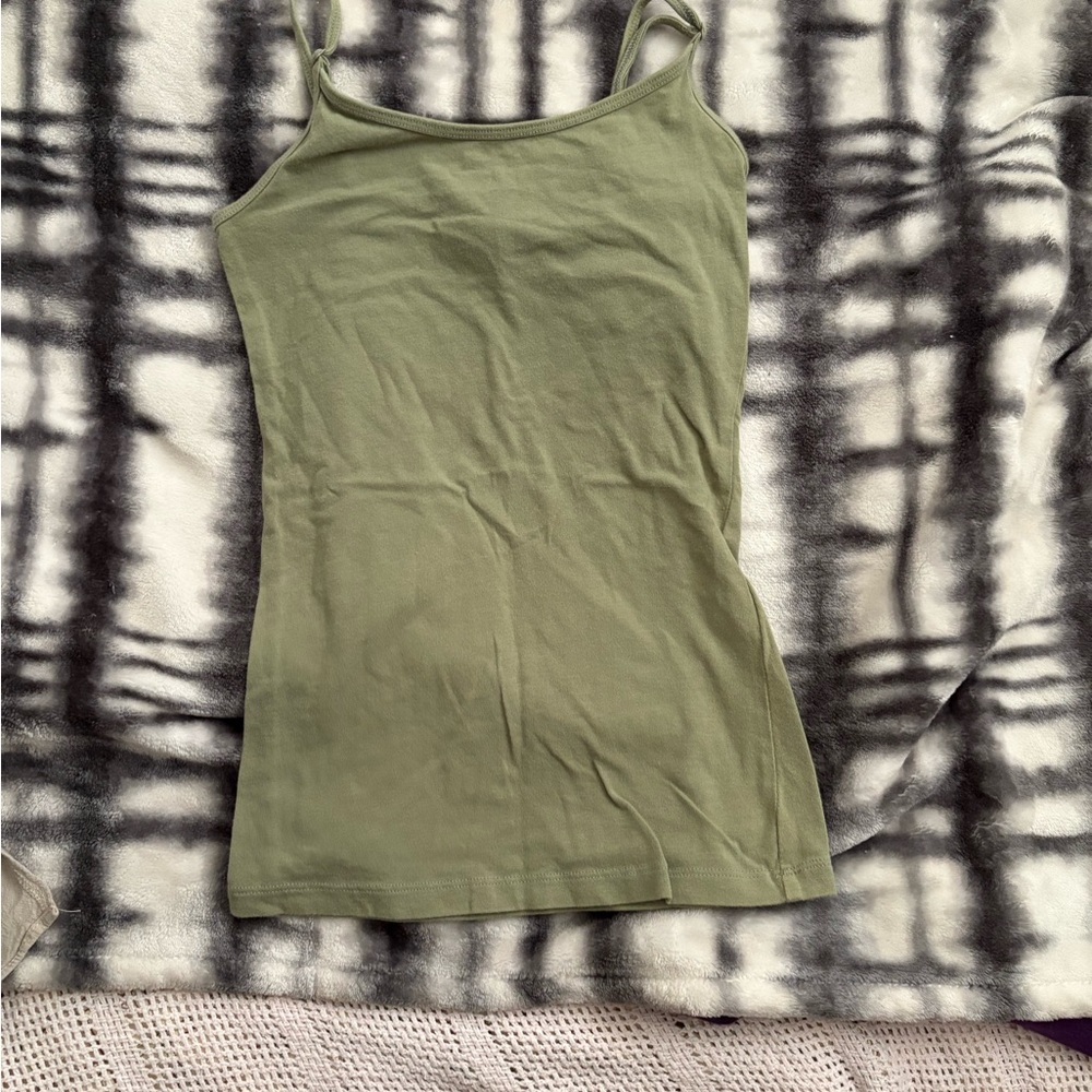 Olive Green Women's Tank Top